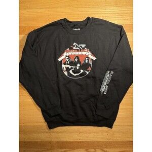 Metallica Black Album Blaisdell Arena Crewneck Sweatshirt Size M